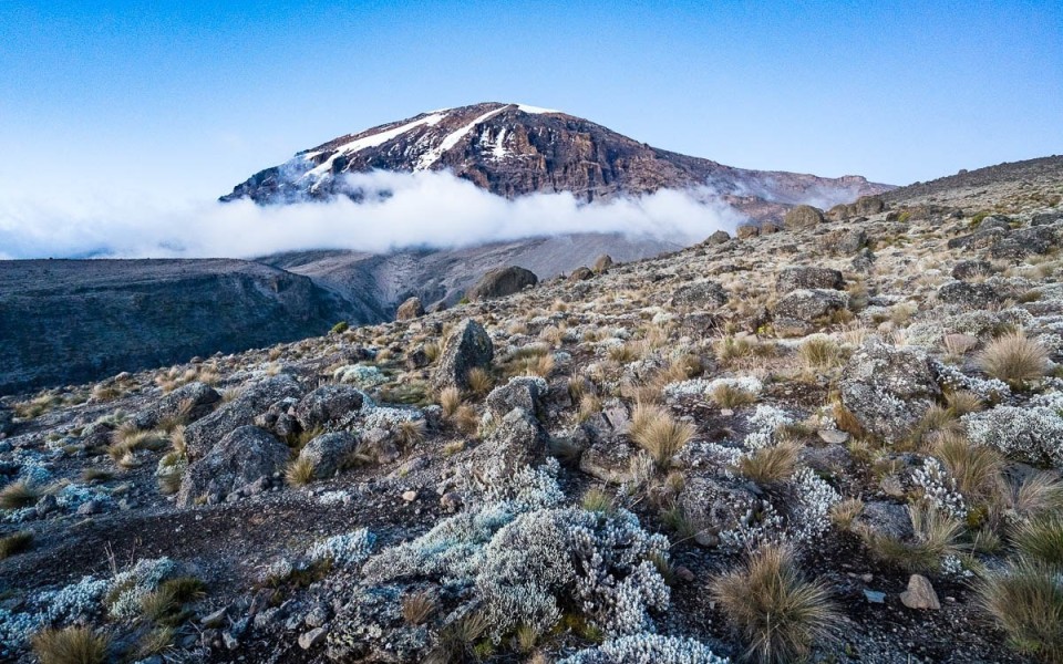 Переход к лагерю Хоромбо Хат